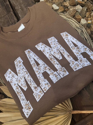 Mama Floral Short Sleeve Tee