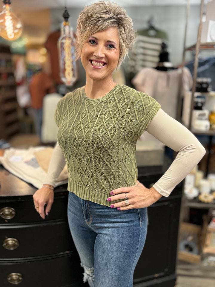 The Briar Cable Knit Sweater-Sweaters-MITTOSHOP-Evergreen Boutique, Women’s Fashion Boutique in Santa Claus, Indiana