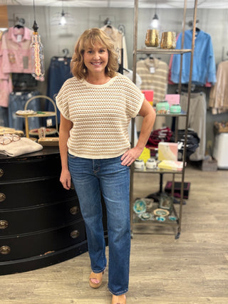 Risen Street Stepper Straight Adjustable WB Jeans-Denim-Evergreen Boutique-Evergreen Boutique, Women’s Fashion Boutique in Santa Claus, Indiana