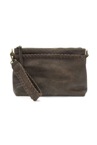 Oakleigh Whipstitch Wristlet/Crossbody