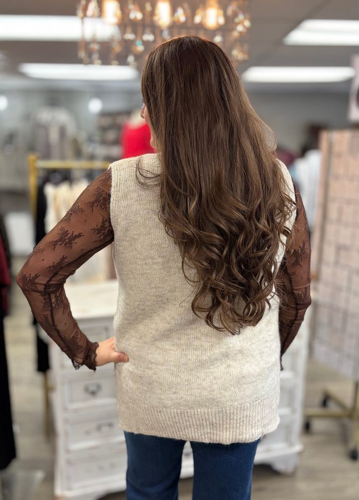 The Mabel Super Soft Vest-Tops-La Miel-Evergreen Boutique, Women’s Fashion Boutique in Santa Claus, Indiana