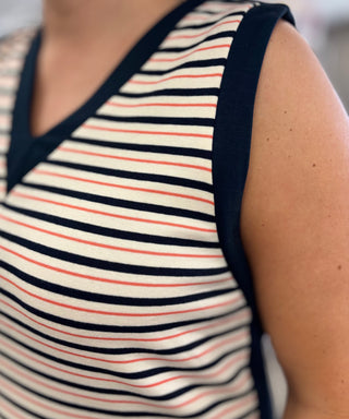 On The Move Striped Dress