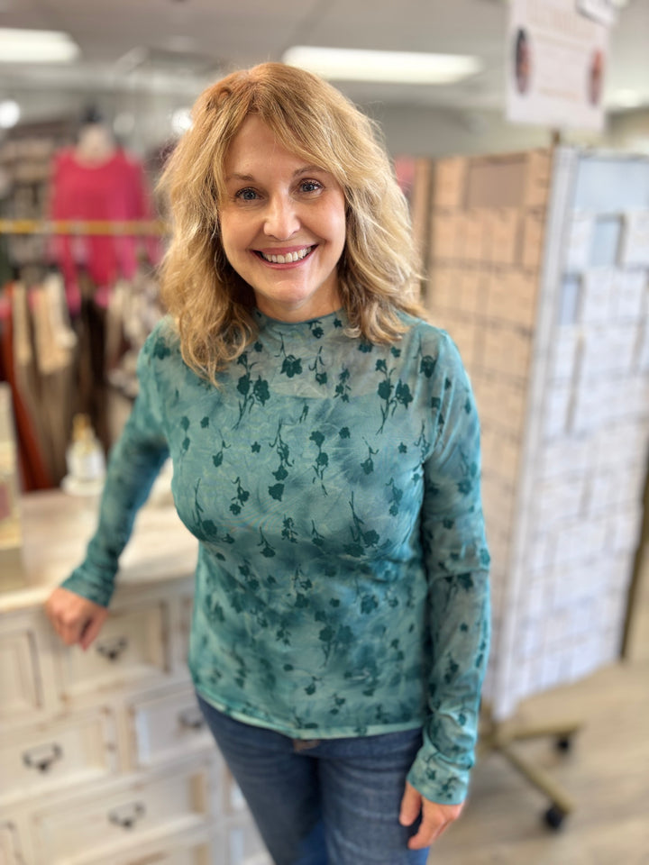 Mesh It Up Layering Top-Tops-Davi & Dani-Evergreen Boutique, Women’s Fashion Boutique in Santa Claus, Indiana