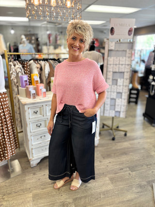 Denim, But Make It Comfy Wide Leg Jeans