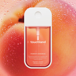 Peachy Lychee Power Essence Body & Hair Fragrance Mist-Touchland-Evergreen Boutique, Women’s Fashion Boutique in Santa Claus, Indiana
