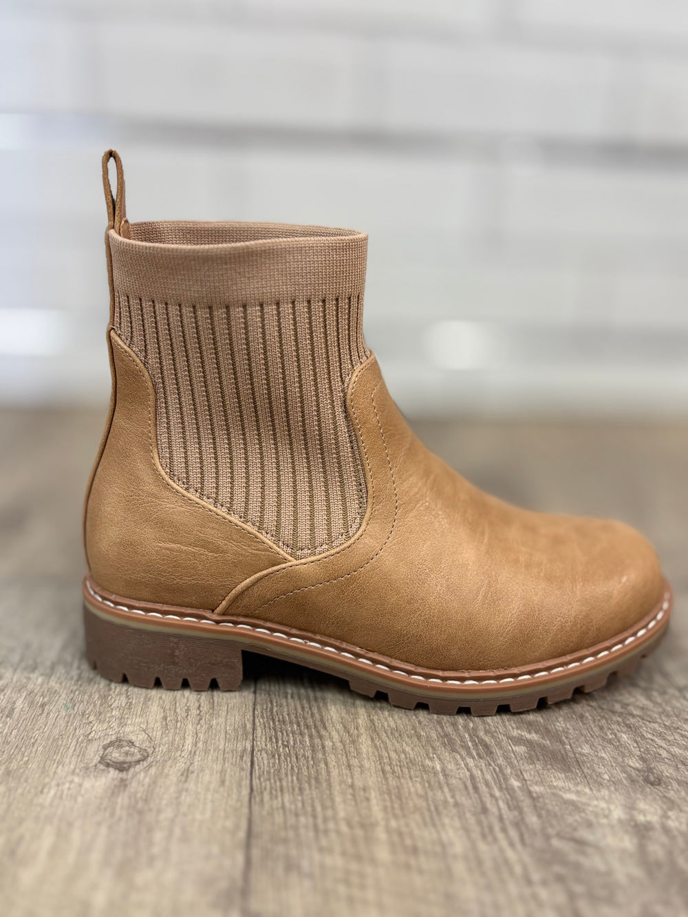 Corkys Cabin Fever Boot, Caramel-Boots-Corkys-Evergreen Boutique, Women’s Fashion Boutique in Santa Claus, Indiana