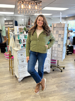 Snuggle Season Quilted Jacket
