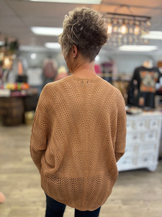 The Sunday Snuggle Cardigan-Tops-Be Cool-Evergreen Boutique, Women’s Fashion Boutique in Santa Claus, Indiana