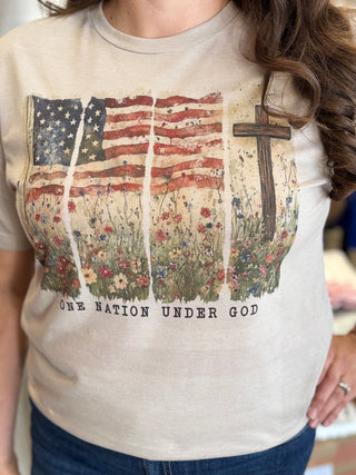 One Nation Under God Tee