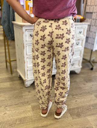 Plum Petal Pop Pants