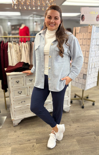 Twist & Shout High Waist Joggers-Joggers-Rae Mode-Evergreen Boutique, Women’s Fashion Boutique in Santa Claus, Indiana