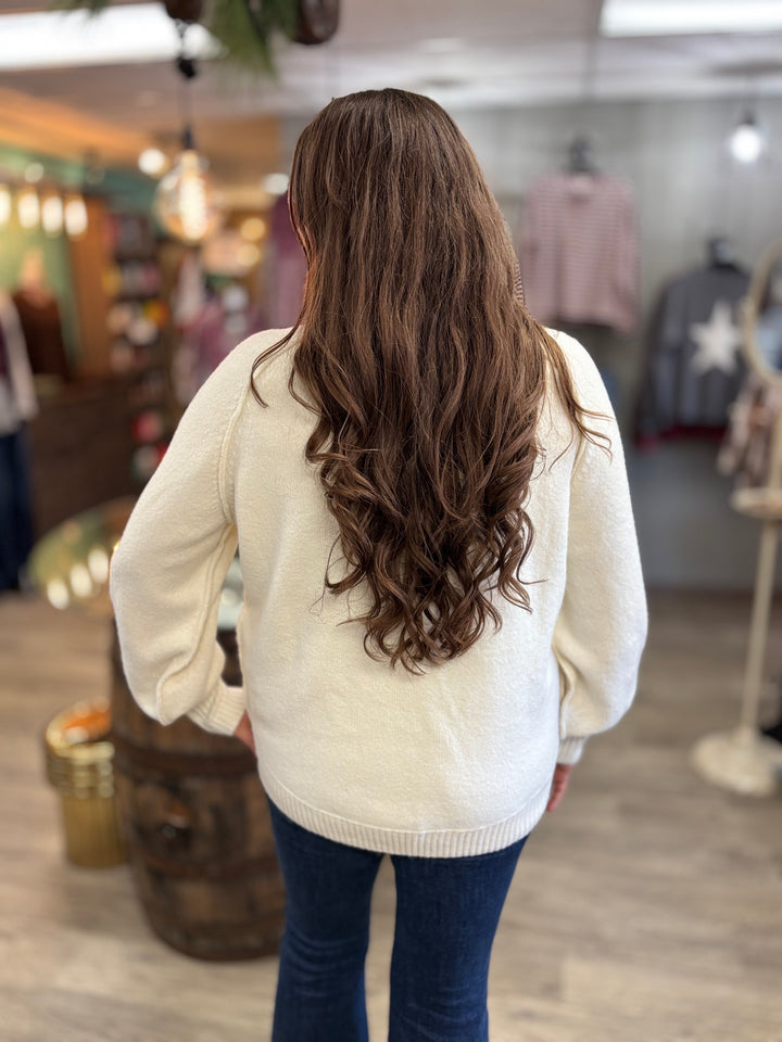 Alpine Cozy Oversized Sweater-Tops-Rae Mode-Evergreen Boutique, Women’s Fashion Boutique in Santa Claus, Indiana