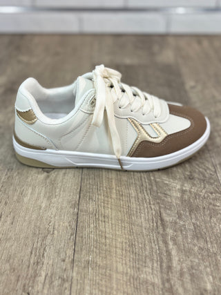 Maxine Gold Combo Sneaker