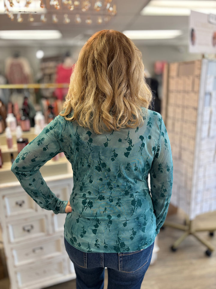 Mesh It Up Layering Top-Tops-Davi & Dani-Evergreen Boutique, Women’s Fashion Boutique in Santa Claus, Indiana