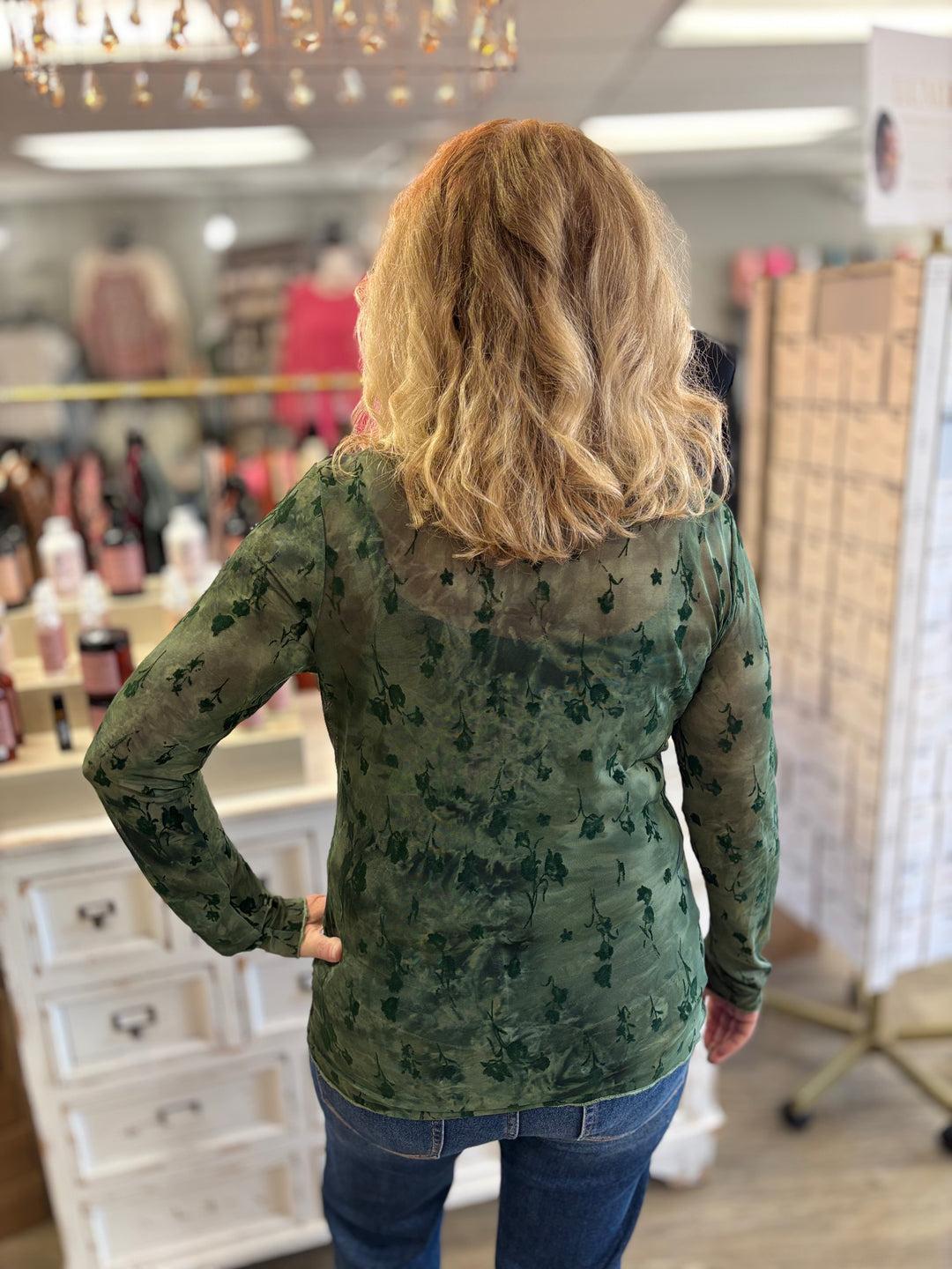 Mesh It Up Layering Top-Tops-Davi & Dani-Evergreen Boutique, Women’s Fashion Boutique in Santa Claus, Indiana