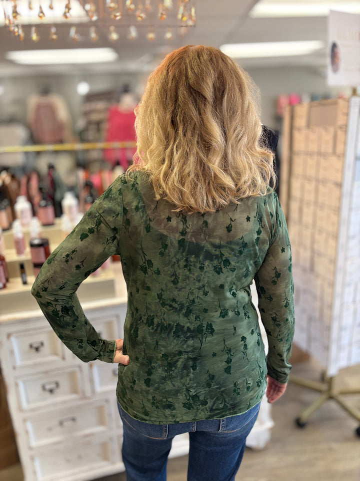 Mesh It Up Layering Top-Tops-Davi & Dani-Evergreen Boutique, Women’s Fashion Boutique in Santa Claus, Indiana