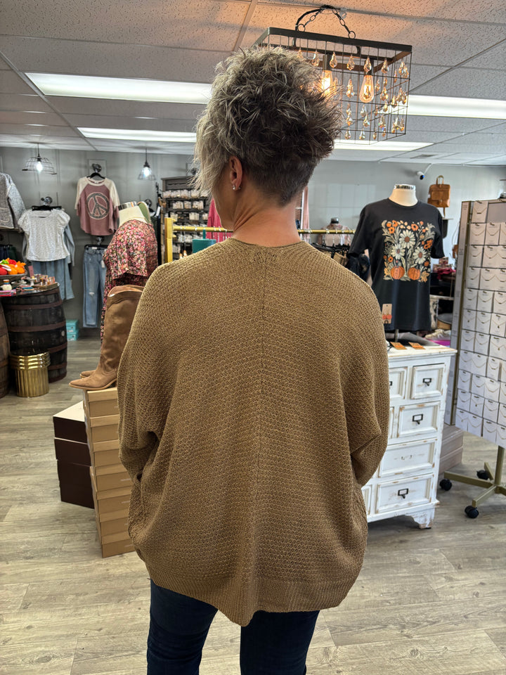 The Aria Sweater Cardigan-Tops-Be Cool-Evergreen Boutique, Women’s Fashion Boutique in Santa Claus, Indiana