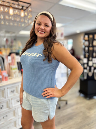 Summer Sweater Tank Top
