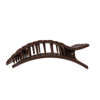 Flat Rectangle Hair Clip | Large | Truly Taupe Quilted-TELETIES-Evergreen Boutique, Women’s Fashion Boutique in Santa Claus, Indiana