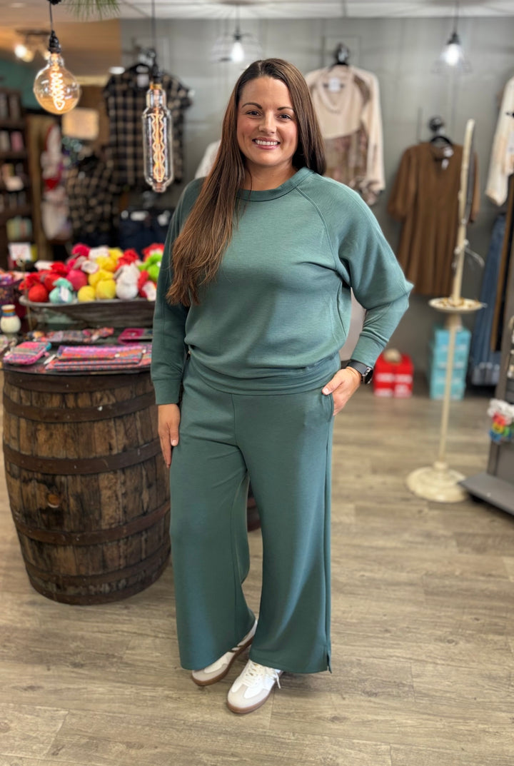 The Chill Pant Lounge Pants-bottoms-Zenana-Evergreen Boutique, Women’s Fashion Boutique in Santa Claus, Indiana