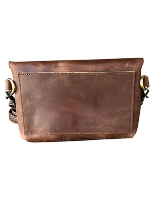 Genuine Leather Crossbody-Handbags-Roma Leathers, Inc.-Evergreen Boutique, Women’s Fashion Boutique in Santa Claus, Indiana