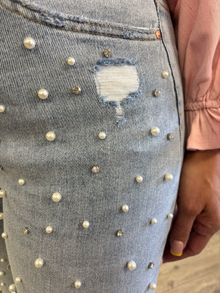 A Little Sparkle, A Lot of Style Jean