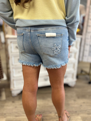 Petal Patch Shorts by Risen