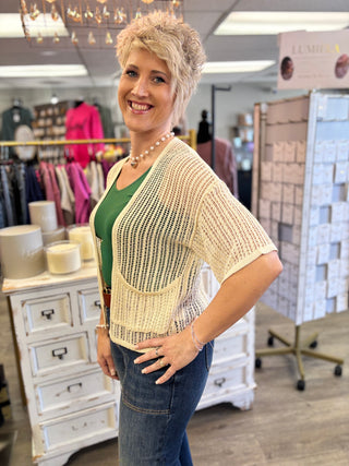 Breezy Does It Knit Crochet Cardigan