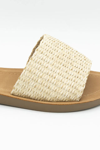 The Efron Sandal in Bone