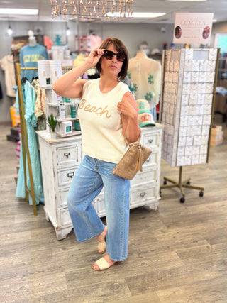 Beach Sweater Tank Top