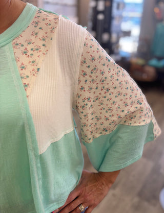 Fresh Picked Floral Top by POL