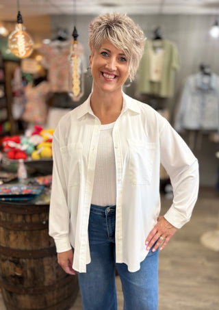 The Vivienne Oversized Top-Tops-Rae Mode-Evergreen Boutique, Women’s Fashion Boutique in Santa Claus, Indiana