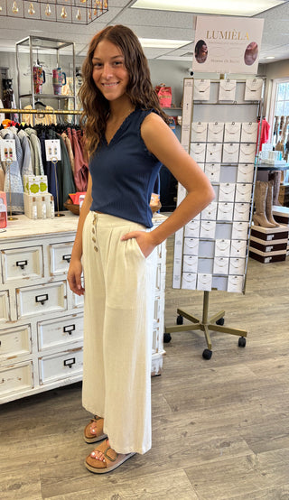 The Summer Staple Linen Pants