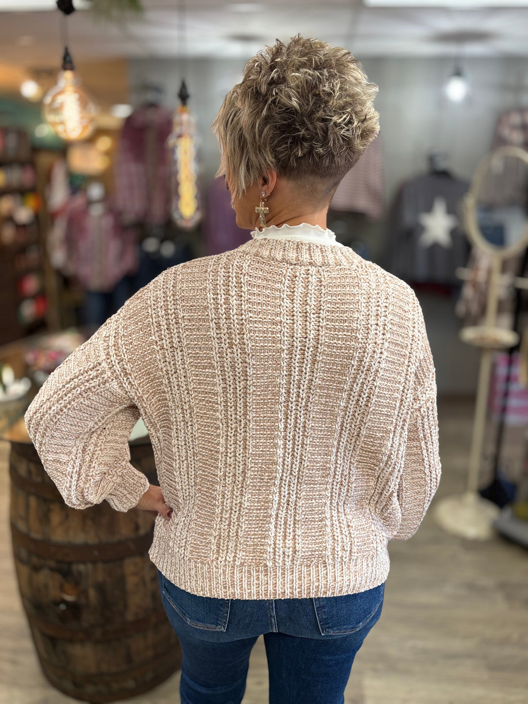 Sweet Snuggles Cable Knit Cardigan-Tops-So Me-Evergreen Boutique, Women’s Fashion Boutique in Santa Claus, Indiana