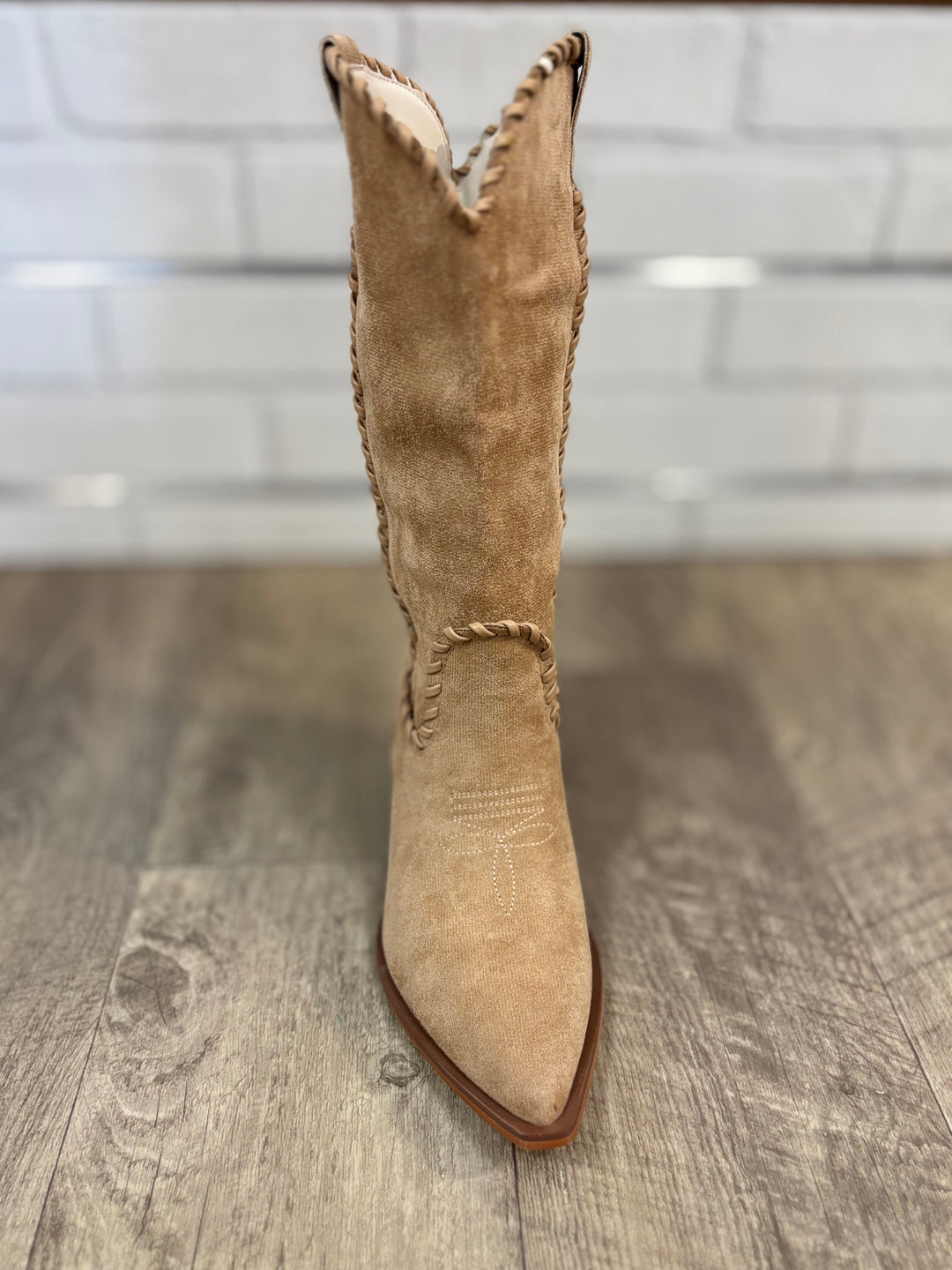 The Tilley - Whipstitch Western Cowboy Boots-Shoes-Oasis Society-Evergreen Boutique, Women’s Fashion Boutique in Santa Claus, Indiana