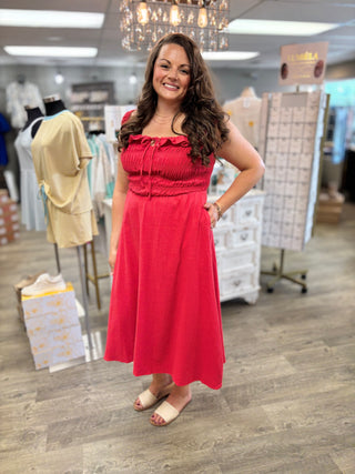 The Summer Soirée Midi Dress