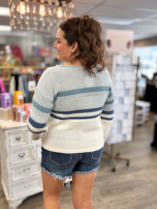 Blue Skies Ahead Sweater