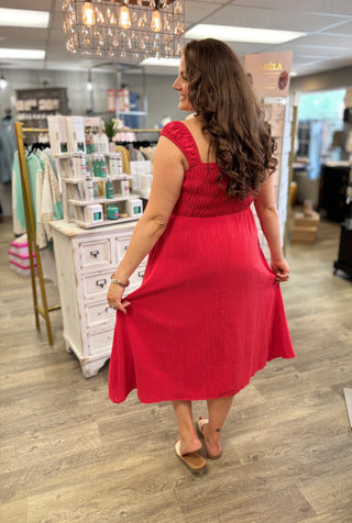 The Summer Soirée Midi Dress