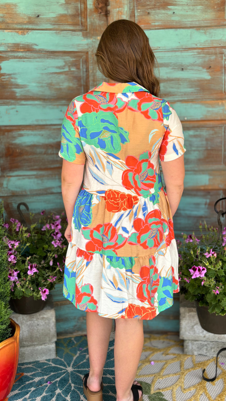 Daphne Dress-Dresses-Les Amis-Evergreen Boutique, Women’s Fashion Boutique in Santa Claus, Indiana