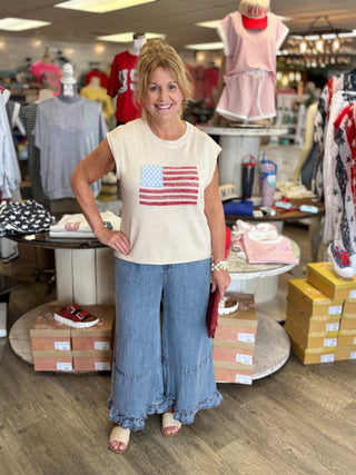 Raise the USA Flag Sweater