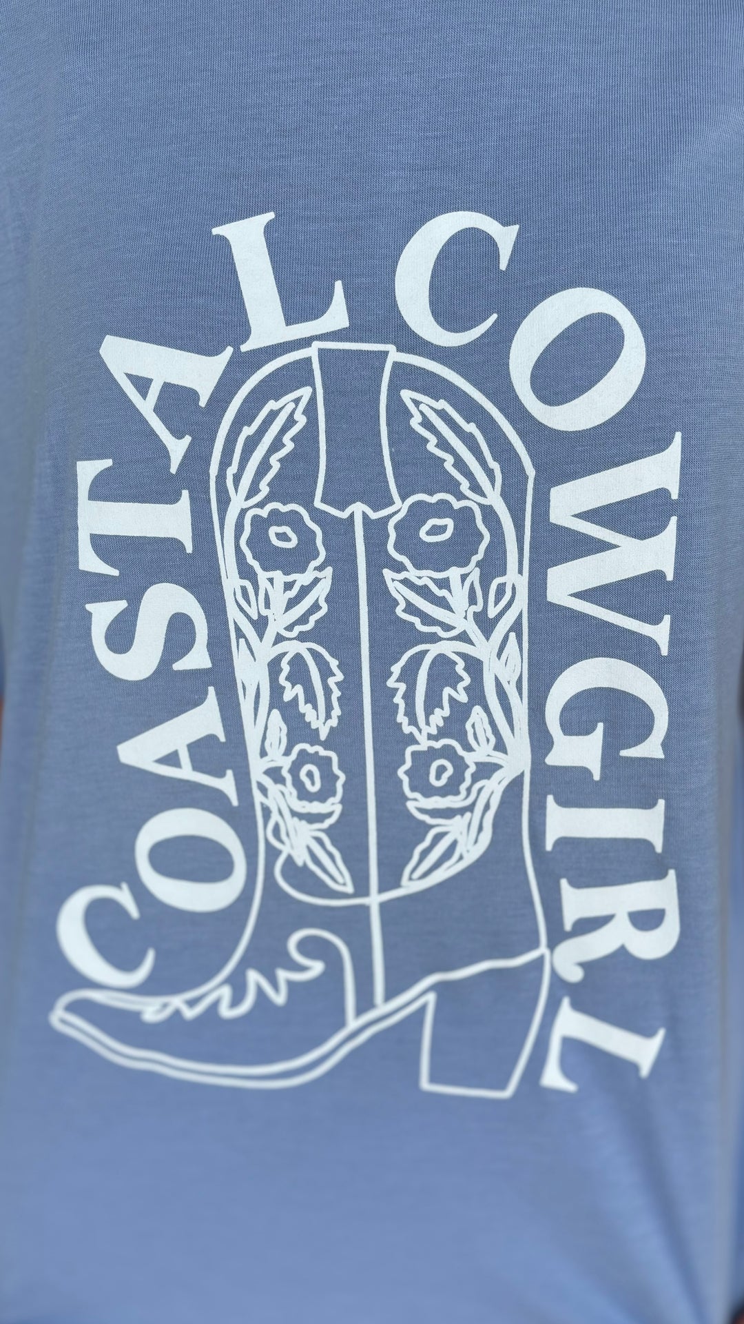 Coastal Cowgirl-Graphic Tees-Gilli-Evergreen Boutique, Women’s Fashion Boutique in Santa Claus, Indiana