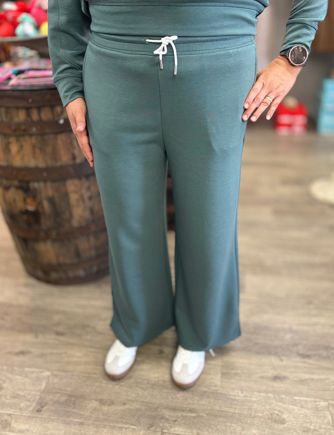 The Chill Pant Lounge Pants-bottoms-Zenana-Evergreen Boutique, Women’s Fashion Boutique in Santa Claus, Indiana