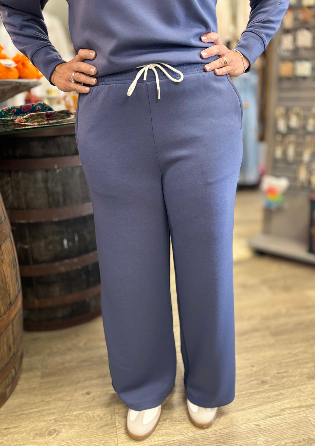 The Chill Pant Lounge Pants-bottoms-Zenana-Evergreen Boutique, Women’s Fashion Boutique in Santa Claus, Indiana