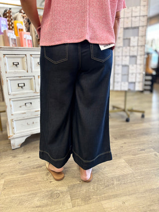 Denim, But Make It Comfy Wide Leg Jeans