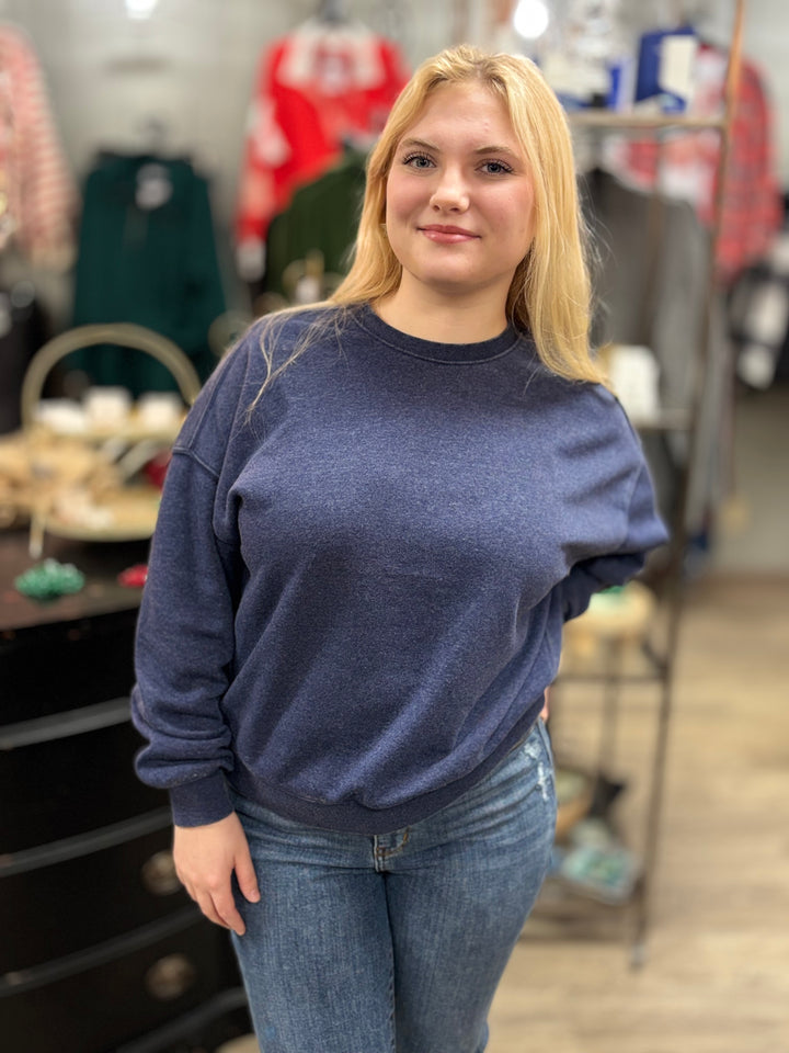 Ava Relaxed Crew-Evergreen Boutique-Evergreen Boutique, Women’s Fashion Boutique in Santa Claus, Indiana