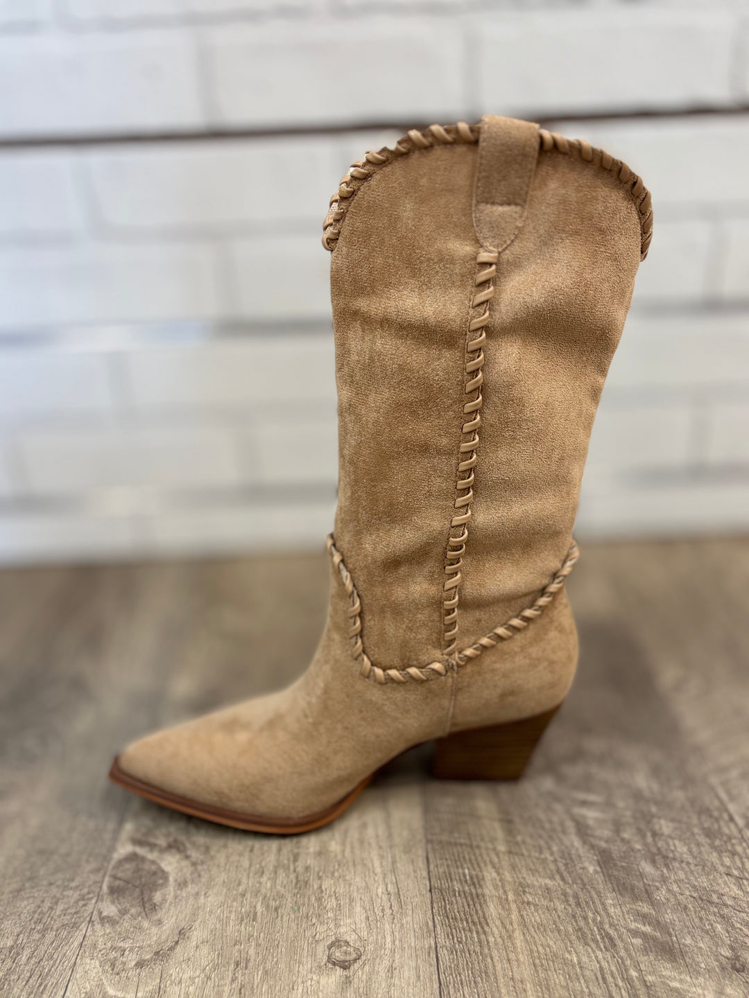 The Tilley - Whipstitch Western Cowboy Boots-Shoes-Oasis Society-Evergreen Boutique, Women’s Fashion Boutique in Santa Claus, Indiana