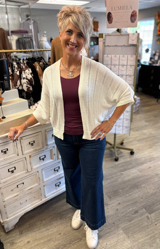 The Maple Cardigan-Tops-Staccato-Evergreen Boutique, Women’s Fashion Boutique in Santa Claus, Indiana