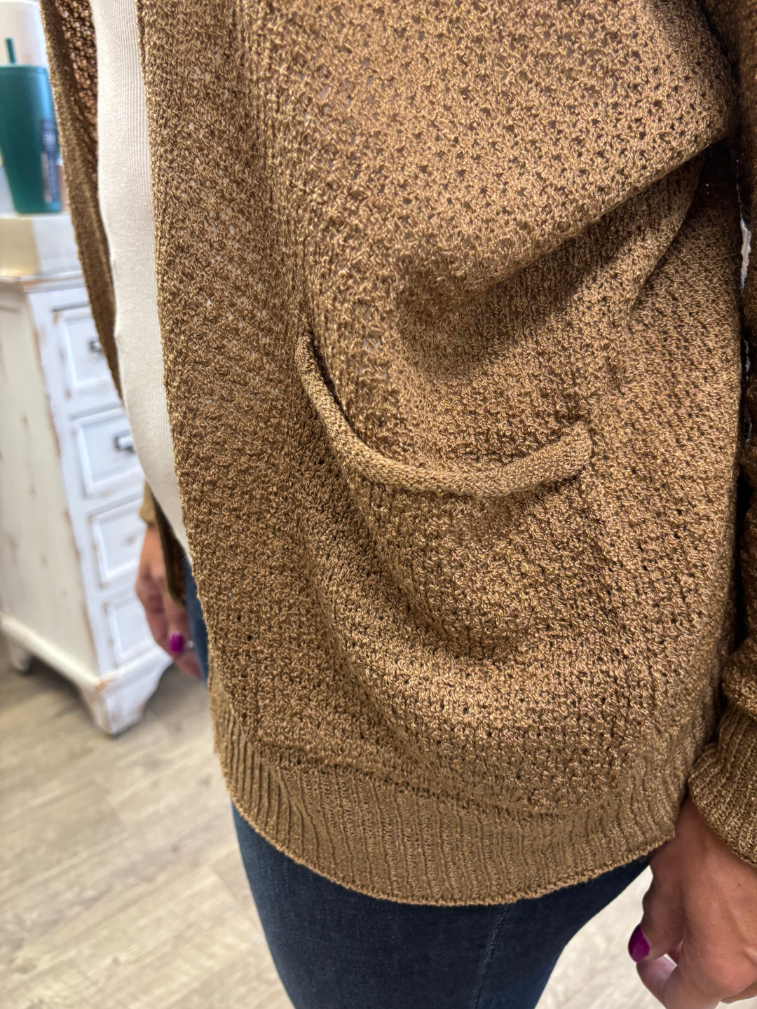 The Aria Sweater Cardigan-Tops-Be Cool-Evergreen Boutique, Women’s Fashion Boutique in Santa Claus, Indiana