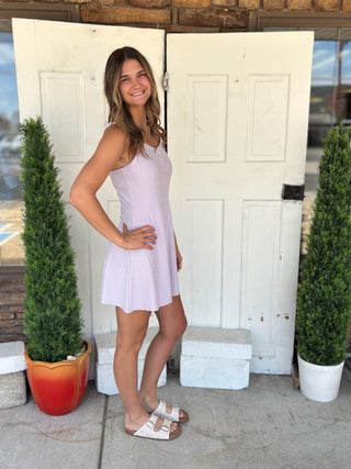 Try to Keep Up Skortie Dress