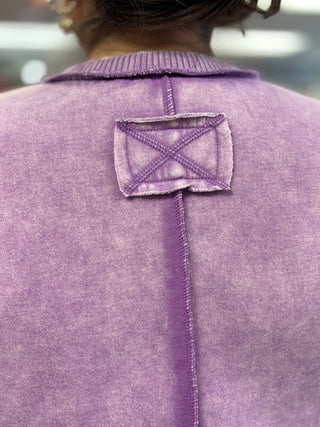 Lived In Acid Wash Sweatshirt